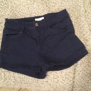 H&M navy blue shorts